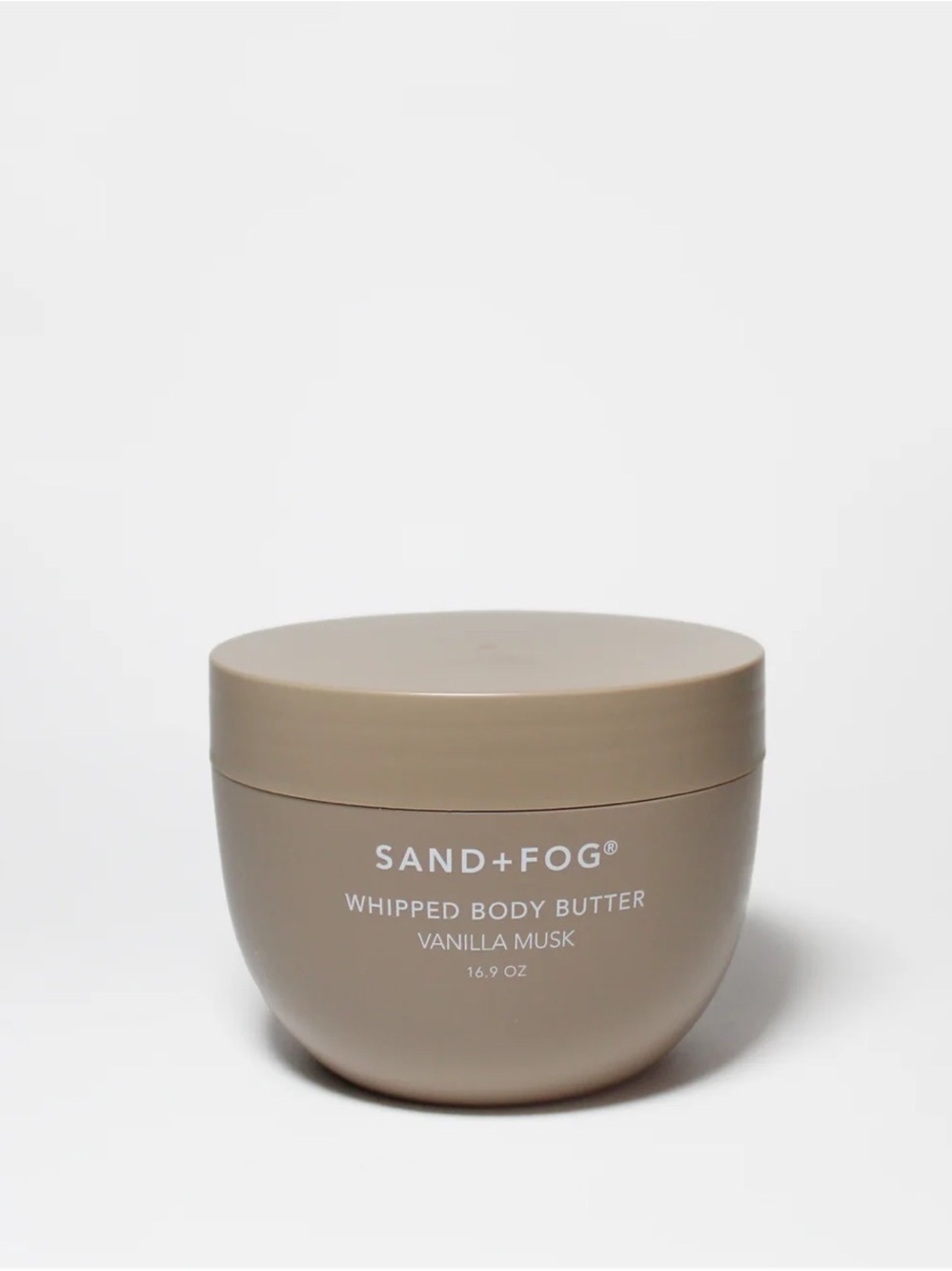 SAND + FOG Vanilla Musk Whipped Body Butter — 16.9 OZ (480 G)